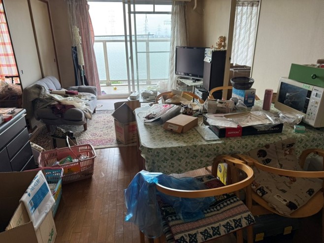 R様紹介で名古屋市昭和区にて遺品整理で4LDKまるごと片付け画像